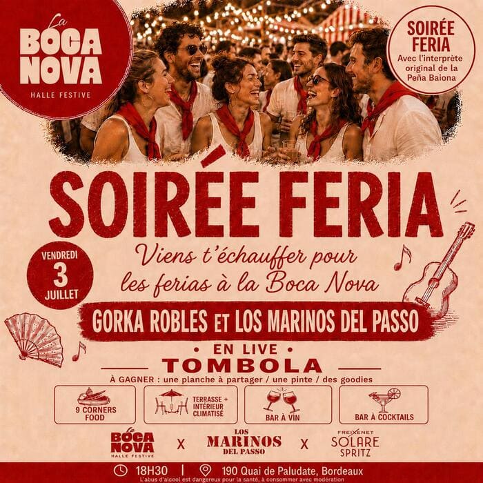 Soirée Feria à la Boca Nova