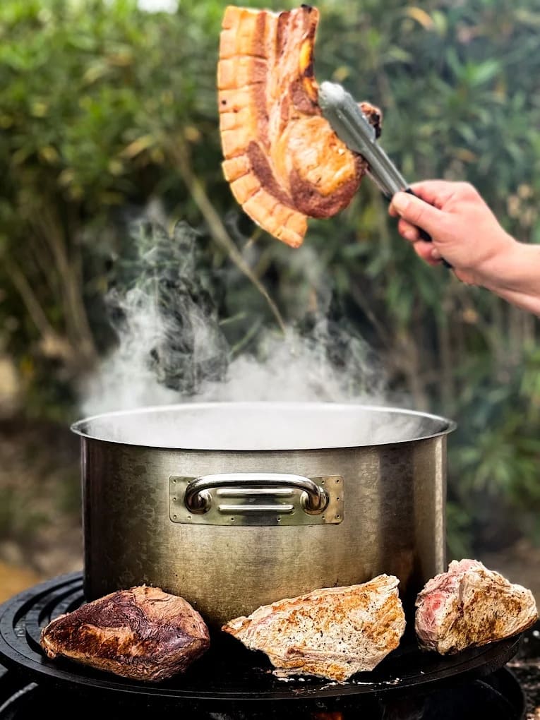 Viandes grillées à la guinguette 120