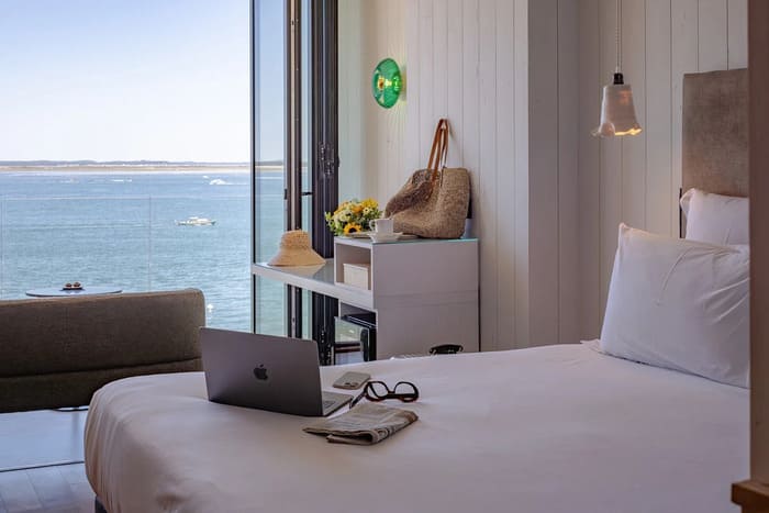 Hôtels à Arcachon : chambre Les Vagues