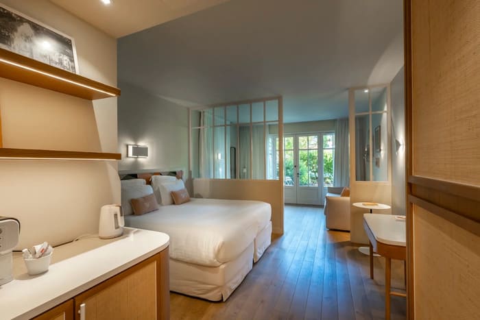 Chambre de la Villa du Moulleau
